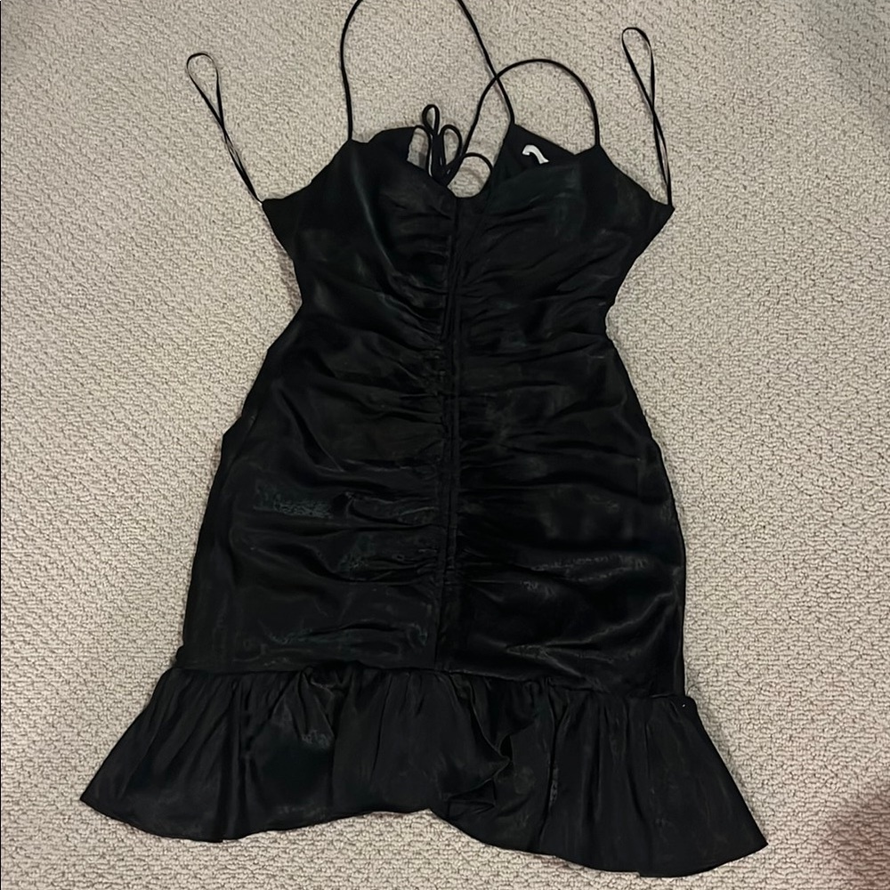 Astr Black Mini Dress